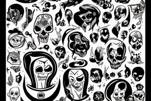Ghost tattoo idea