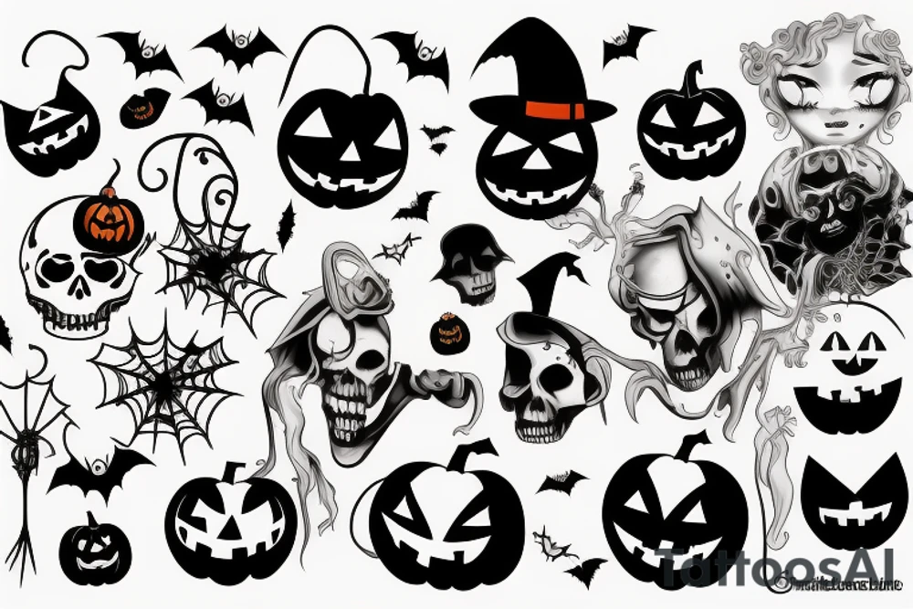 Halloween tattoo idea