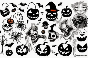 Halloween tattoo idea