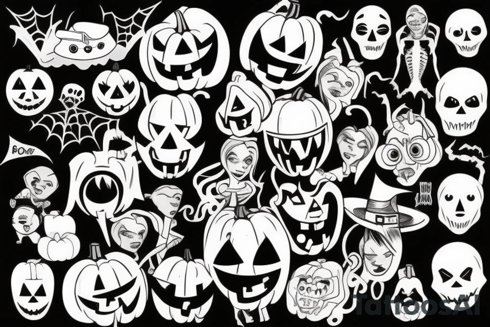 Halloween tattoo idea