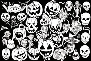 Halloween tattoo idea