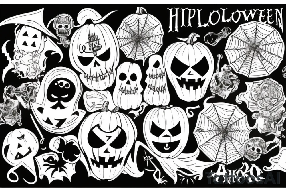 Halloween tattoo idea