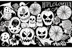 Halloween tattoo idea