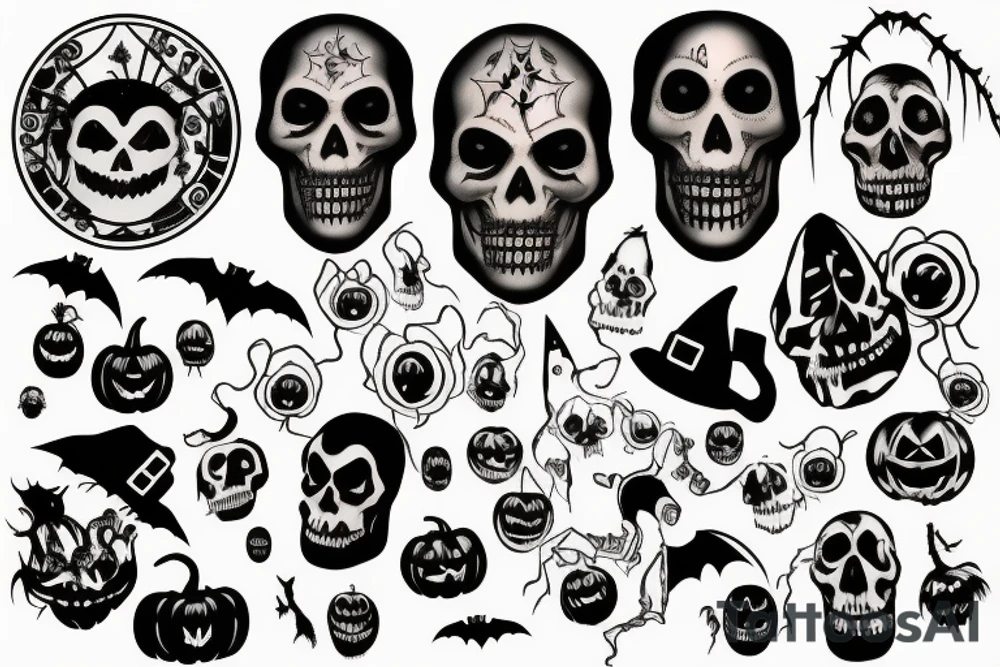 Halloween tattoo idea