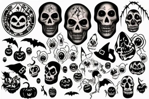 Halloween tattoo idea