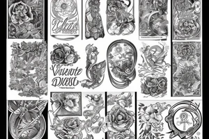 Violet tattoo idea