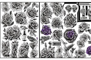 Violet tattoo idea