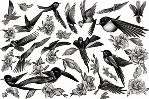 Swallow tattoo idea