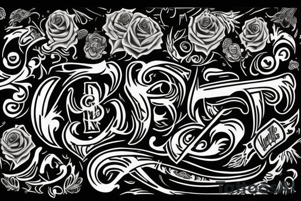 With the names Etiam and Mateo tattoo idea