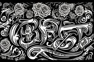 With the names Etiam and Mateo tattoo idea