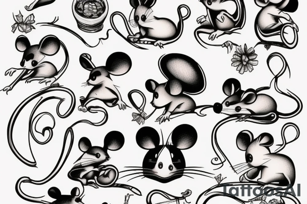 a mouse tattoo idea