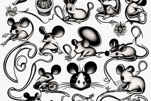 a mouse tattoo idea