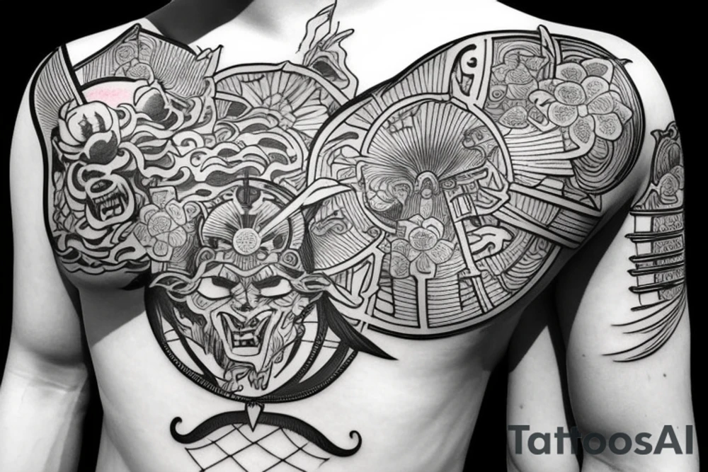 Samurai tattoo idea