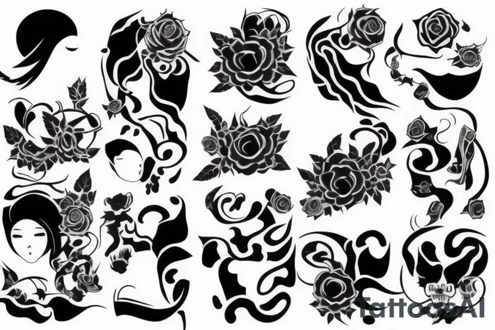 torso tattoo idea