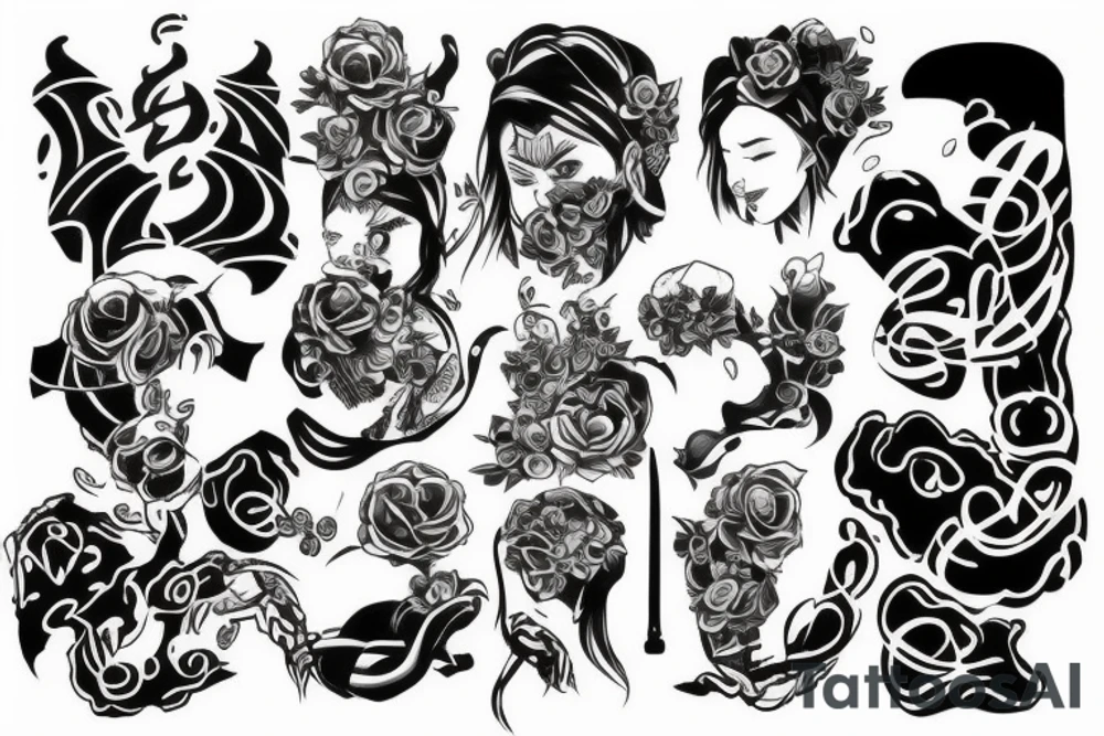 torso tattoo idea