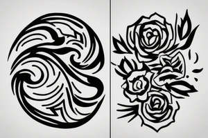 couple minimalist tattoo tattoo idea