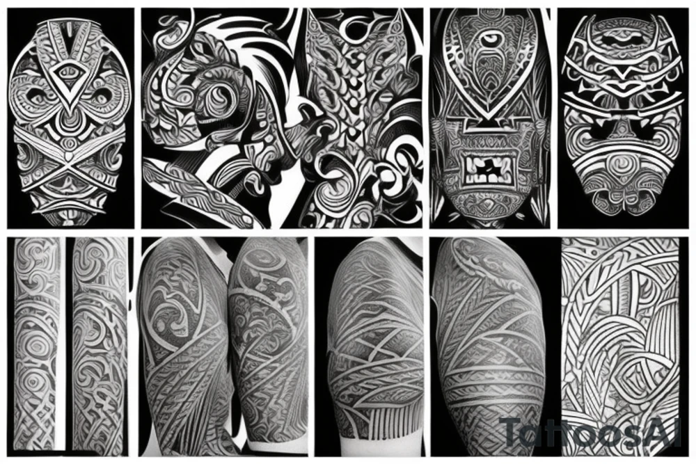 polynesian tattoo tattoo idea