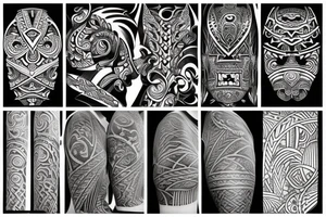 polynesian tattoo tattoo idea