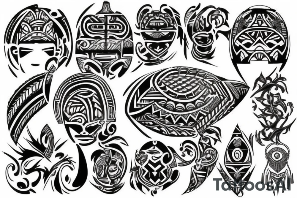 polynesian tattoo tattoo idea