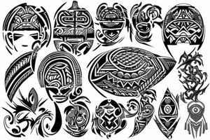 polynesian tattoo tattoo idea