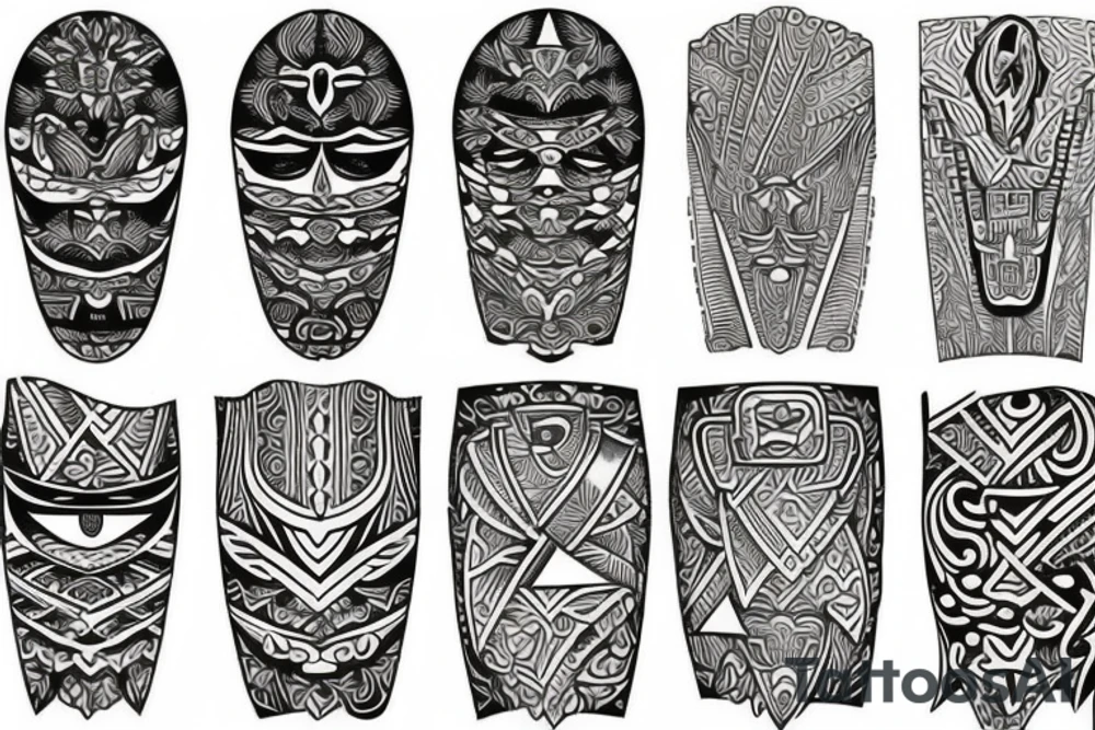 Polynesian tattoo tattoo idea