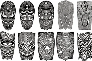 Polynesian tattoo tattoo idea