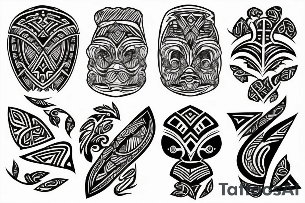 Polynesian tattoo tattoo idea