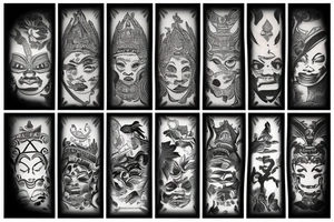 lao folklore tattoo tattoo idea