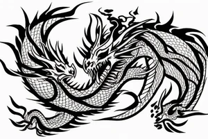 lao naga dragon tattoo tattoo idea