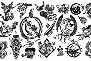 Sagittarius tattoo idea