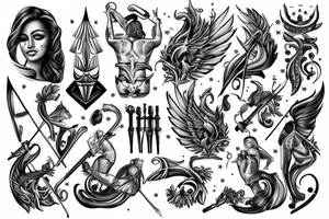 Sagittarius tattoo idea
