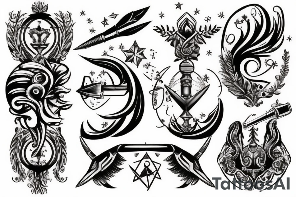 Sagittarius tattoo idea