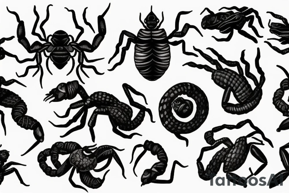 scorpion tattoo idea