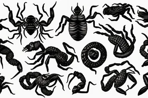 scorpion tattoo idea