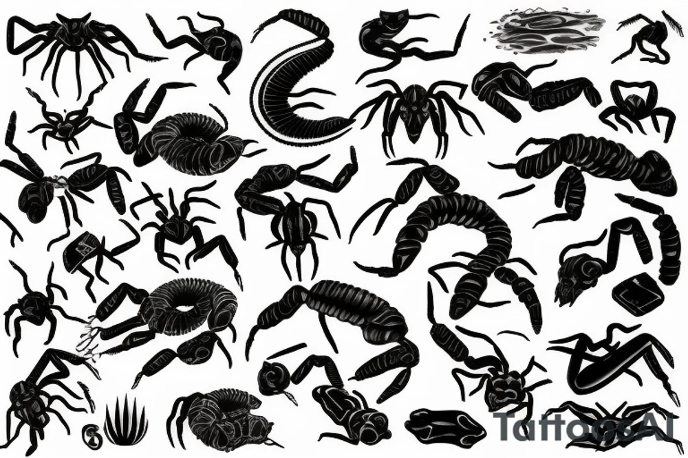 scorpion tattoo idea
