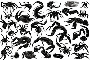 scorpion tattoo idea