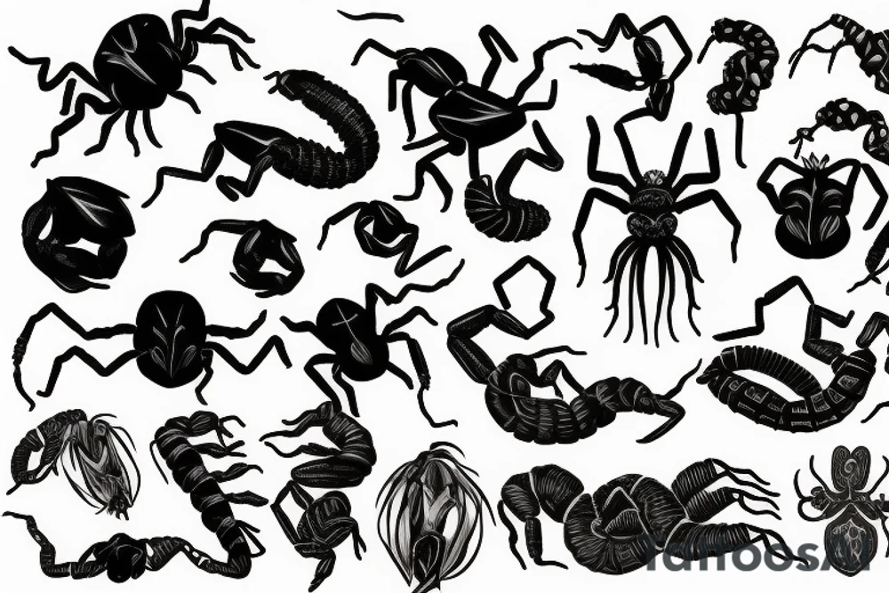 scorpion tattoo idea
