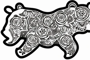 matching bears tattoo idea