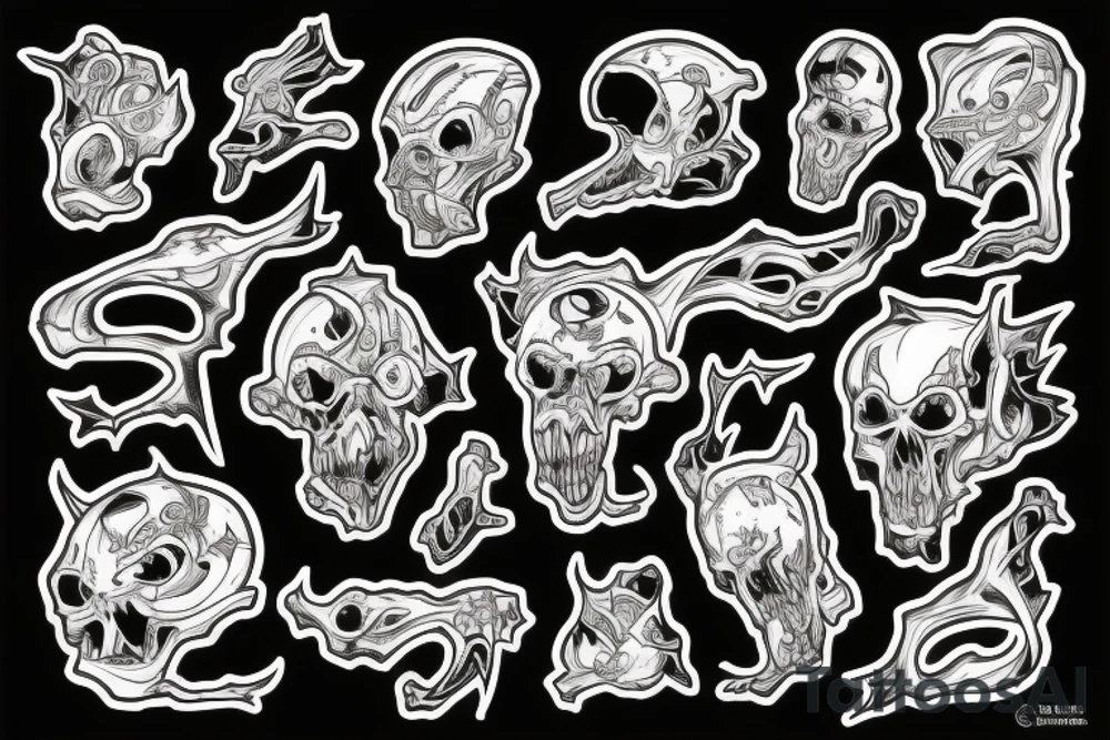 chaos in a nutshell tattoo idea
