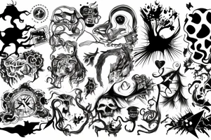 chaos in a nutshell tattoo idea