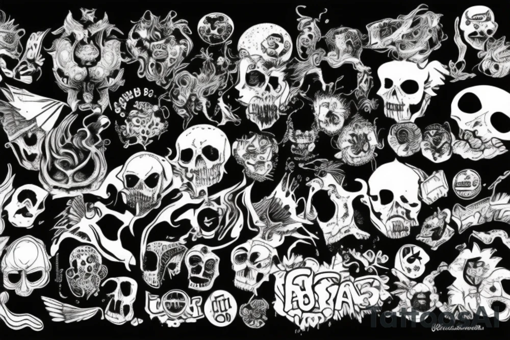 chaos in a nutshell tattoo idea