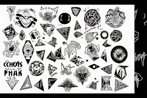 chaos in a nutshell tattoo idea