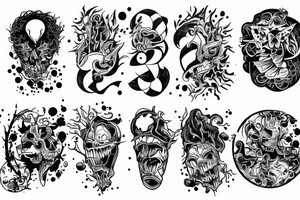 chaos in a nutshell tattoo idea