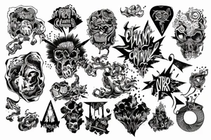 chaos in a nutshell tattoo idea