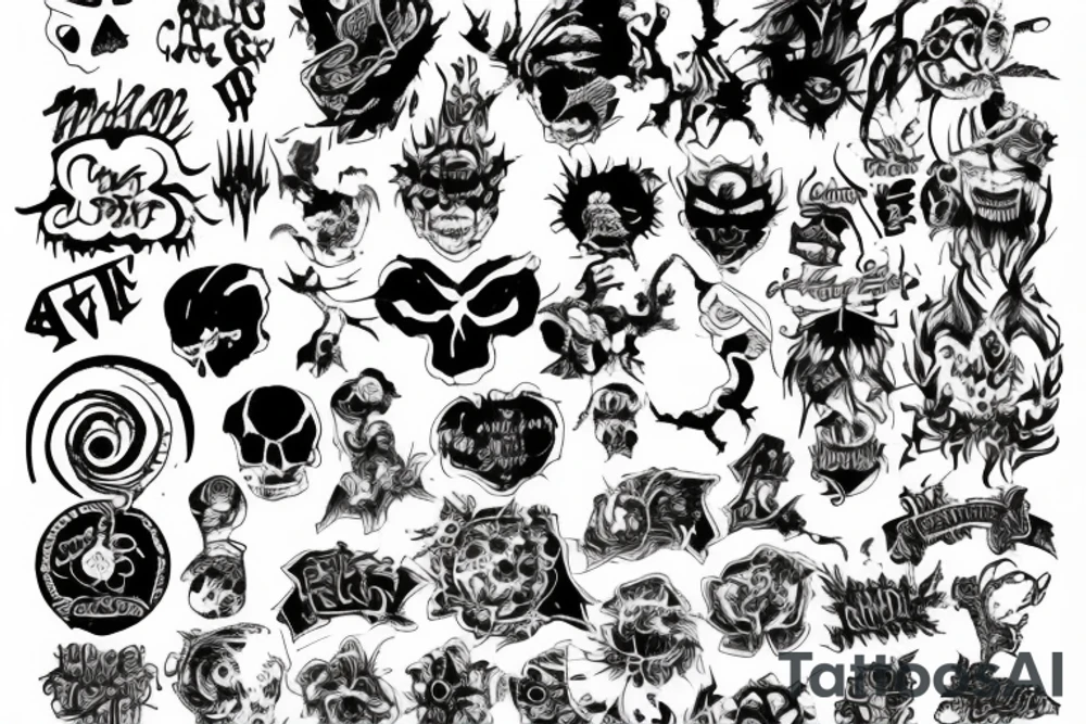 chaos in a nutshell tattoo idea