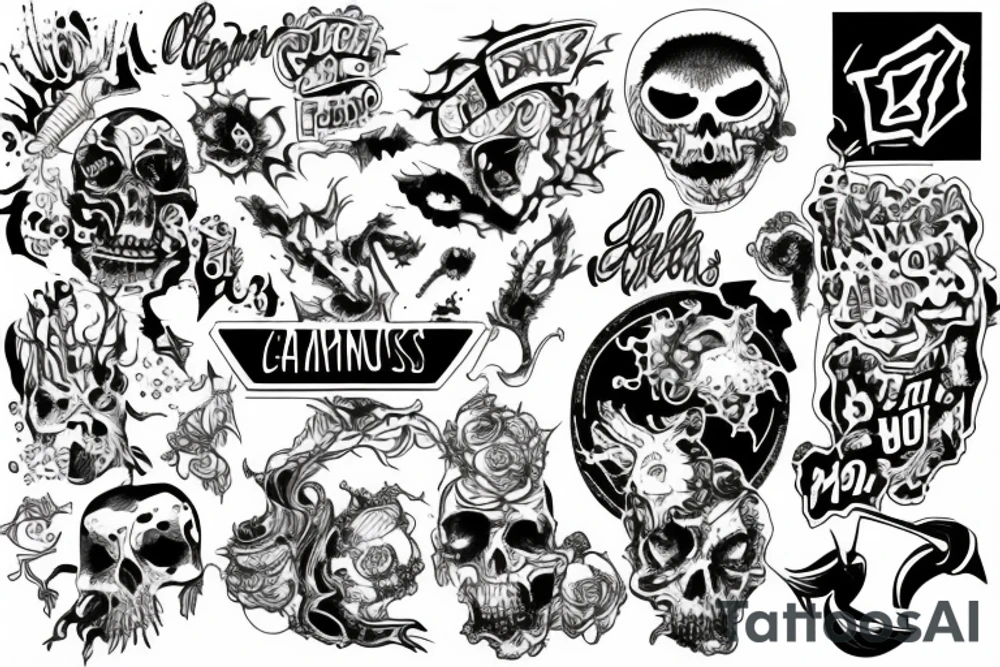 chaos in a nutshell tattoo idea