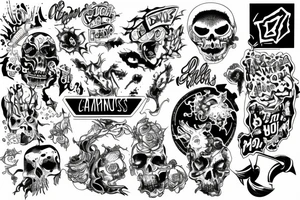 chaos in a nutshell tattoo idea