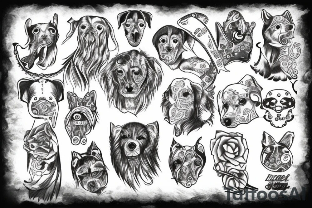 hundekot tattoo idea