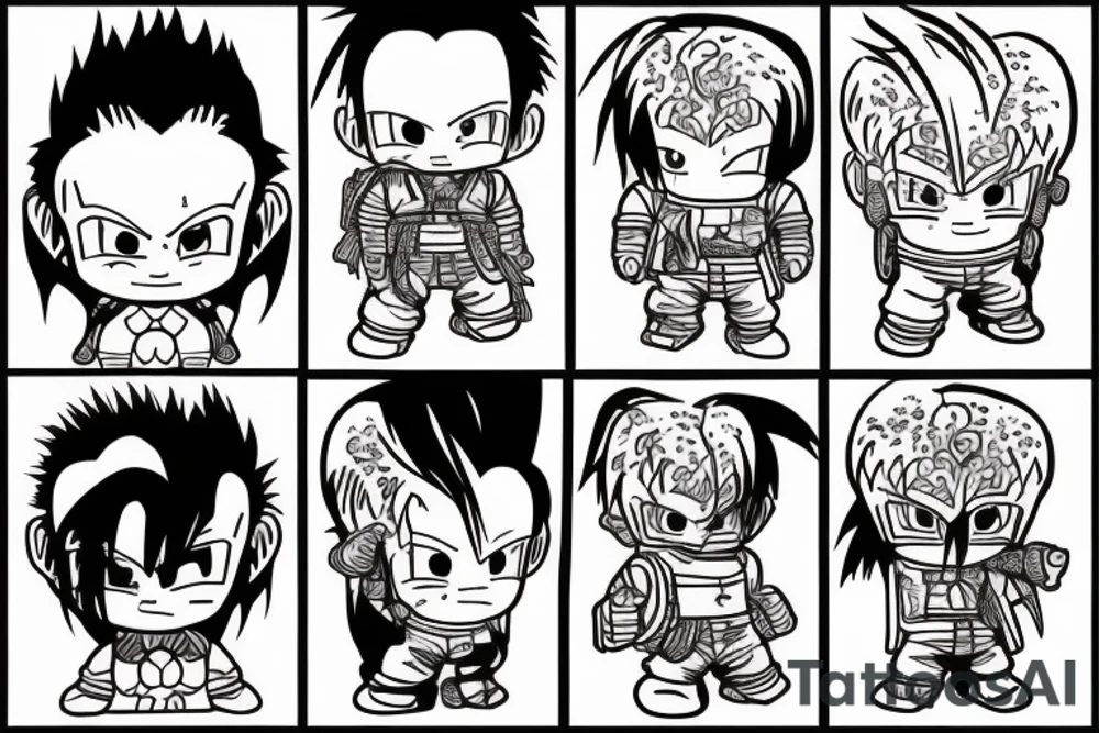 Future Trunks tattoo idea