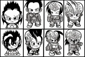 Future Trunks tattoo idea